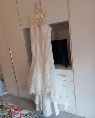 vestito da sposa mezza sirena
