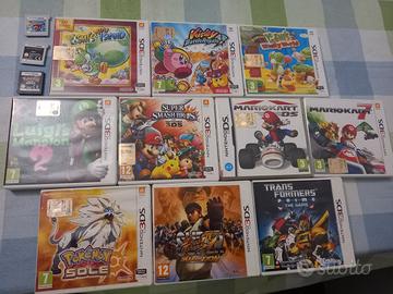 lotto 12 giochi nintendo 3ds-2ds Mario, pokemon