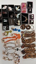 Lotto STOCK Collane Bracciali Orecchini Portachiav