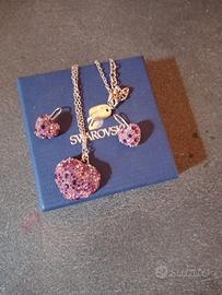 Collana e orecchini Swarovski