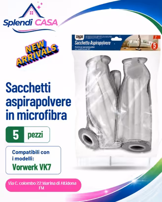 SACCO ASPIRAPOLVERE