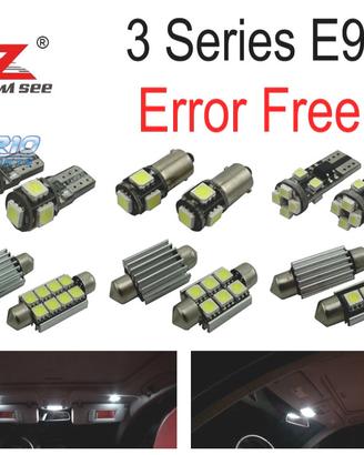 KIT 21 LAMPADE LED INTERNE BMW SERIE 3 E92 COUPE M
