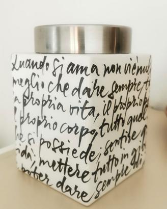 Barattolo collezione Caffè Vergnana