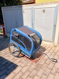 Carrello bici per cani