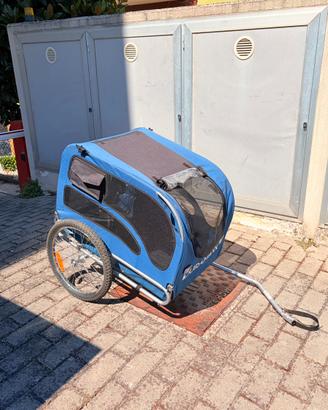Carrello bici per cani