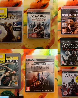 Lotto giochi Play Station 3