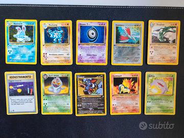 Carte Pokemon Prima Edizione 