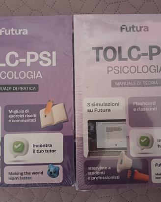 Kit Libri Futura TOLC-PSI Psicologia - NUOVI