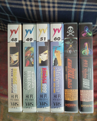 Capitan Harlock VHS