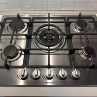 Piano cottura a gas 5 fuochi Hisense