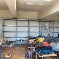 Scaffalatura in lamiera zincata