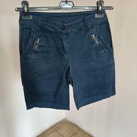 Shorts cotone blu unisex