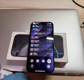 Apple Iphone 16 Pro Black Titanium 128Gb