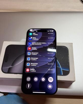 Apple Iphone 16 Pro Black Titanium 128Gb
