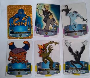 Lamincards Ben10 Bakugan Spider raiders adrenalyn
