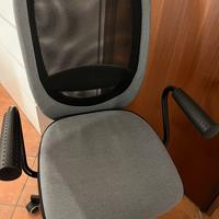 Sedia ufficio studio IKEA FLINTAN con braccioli