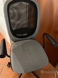 Sedia ufficio studio IKEA FLINTAN con braccioli