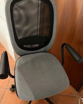 Sedia ufficio studio IKEA FLINTAN con braccioli