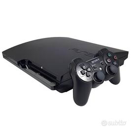 Ps3 slim in perfette condizioni, 2 pad+4 giochi