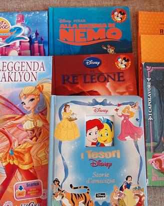 blocco libri favole bambini 
