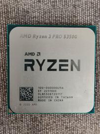 AMD Ryzen 3 PRO 5350G  + Dissipatore