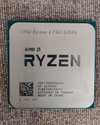 AMD Ryzen 3 PRO 5350G  + Dissipatore