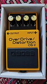 effetto chitarra BOSS OS-2 OverDrive Distortion