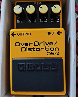 effetto chitarra BOSS OS-2 OverDrive Distortion