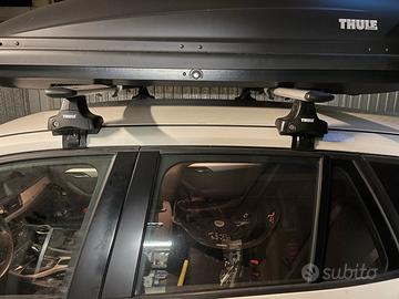 Barre Portatutto Thule WingBar per BMW X1 E84