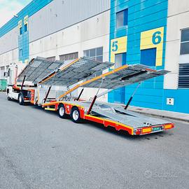 Semirimorchio Bisarca 6 Auto/4 Telai 2 Assi