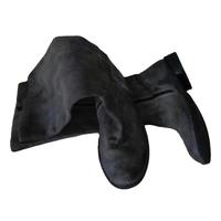 Stivali Momino in pelle grigia