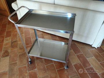 Carrello in acciao inox