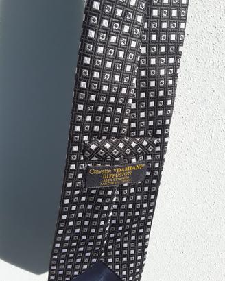 Damiani Diffusion cravatta in seta