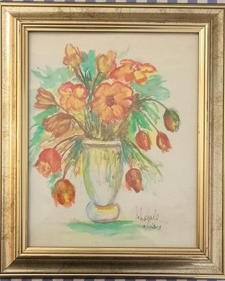 Dipinto fiori 