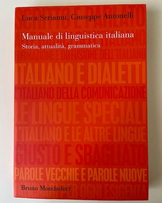 Manuale di linguistica italiana.Serianni,Antonelli