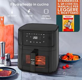 Friggitrice ad aria 8 litri