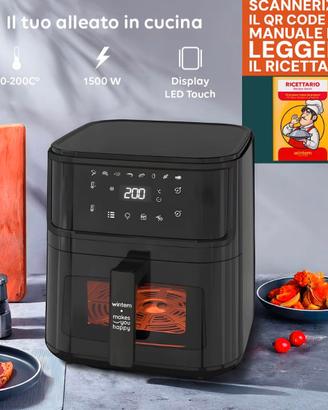 Friggitrice ad aria 8 litri