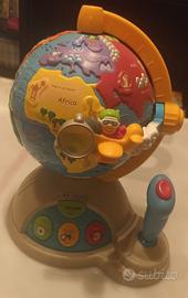 Globo terrestre interattivo per bambini Apprendo