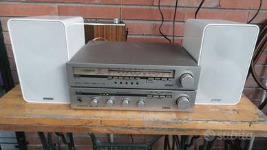 SABA  IMPIANTO  STEREO + CASSE  ONKYO