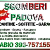 Sgomberi e piccoli traslochi - veloci ed economici