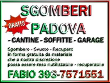 Sgomberi e piccoli traslochi - veloci ed economici