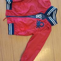 Bomber double face antivento bimbo 3 anni