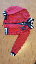 Bomber double face antivento bimbo 3 anni