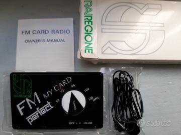 Card Radio gadget RAI walkman