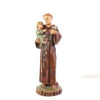 SCULTURA STATUETTA GESSO VINTAGE SANT'ANTONIO