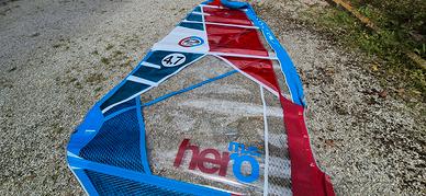 set vele windsurf north sails hero 4 7/4.2