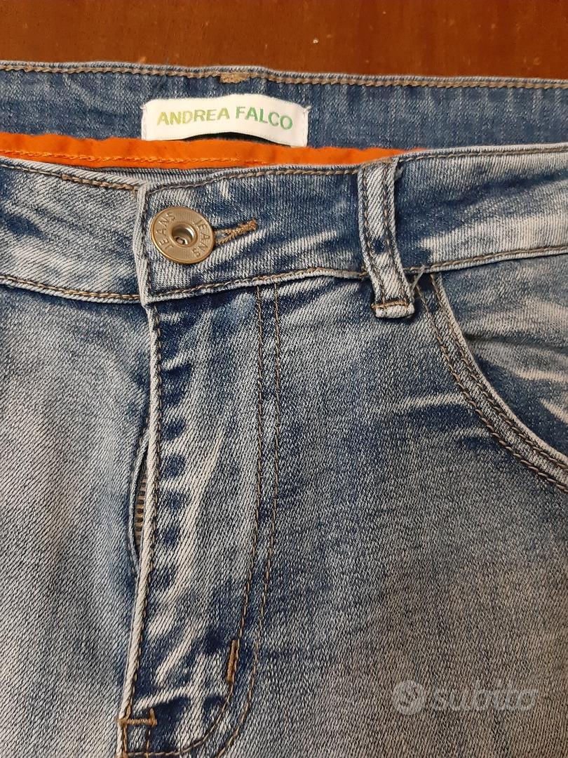 Jeans uomo Andrea Falco size 48/34 Abbigliamento e Accessori In