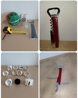 Set 16 pezzi Ferramenta varia 1 Apri bottiglia cav