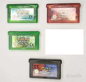 Pokemon per Game Boy Advance SP