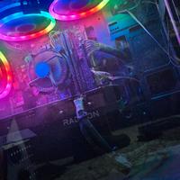 PC DA GAMING CON 6650XT + 1.5T, 16 GB RAM DDR4